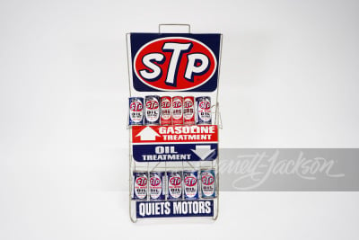 CIRCA 1960S STP ENGINE TREATMENT DISPLAY RACK