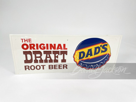 1960S DAD'S ROOT BEER TIN SIGN