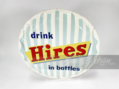 1950S HIRES ROOT BEER TIN SIGN