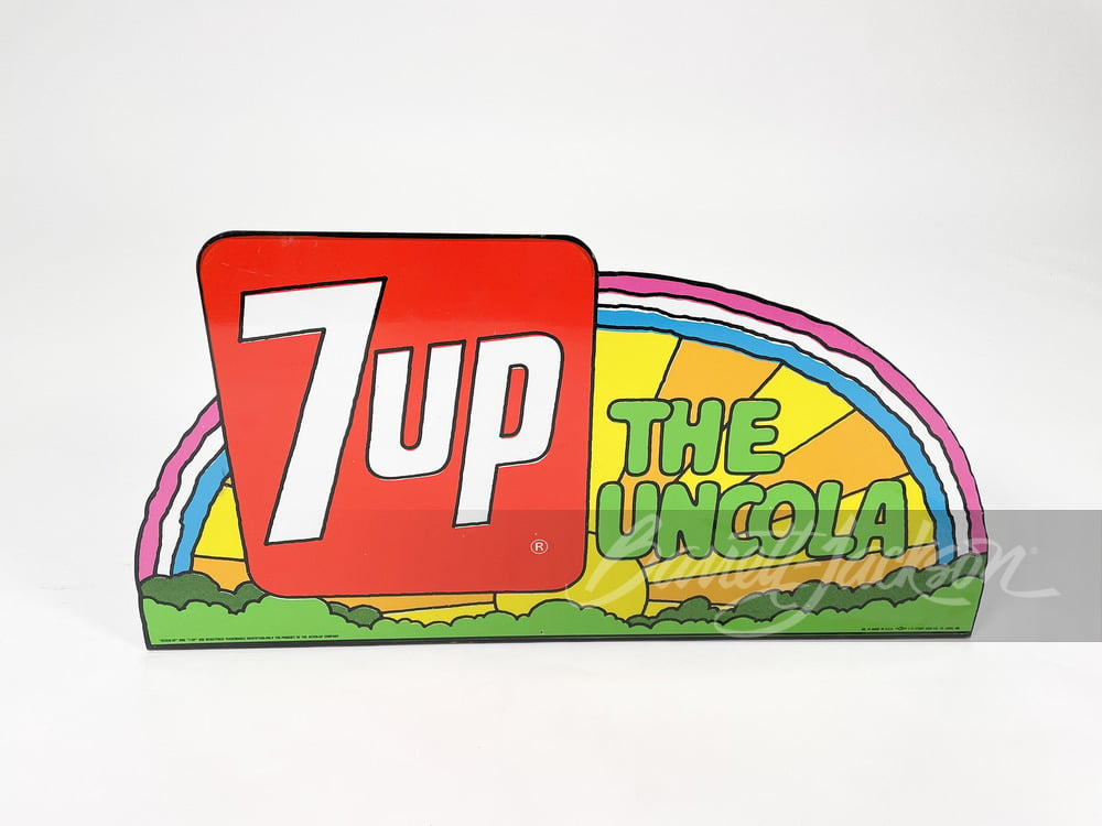 1971 7UP TIN SIGN