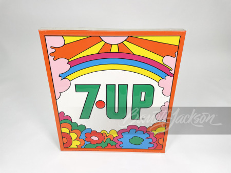 1970 7UP SODA TIN SIGN