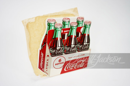 1958 COCA-COLA TIN SIGN