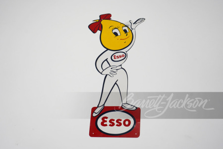 1960 ESSO "HAPPY THE DROPLET GIRL" TIN SIGN