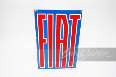 1950S-60S FIAT AUTOMOBILES PORCELAIN SIGN