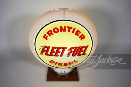 FRONTIER OIL FLEET FUEL DIESEL GAS PUMP GLOBE