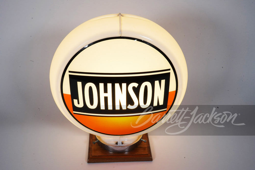 1940S-50S JOHNSON OIL GAS PUMP GLOBE