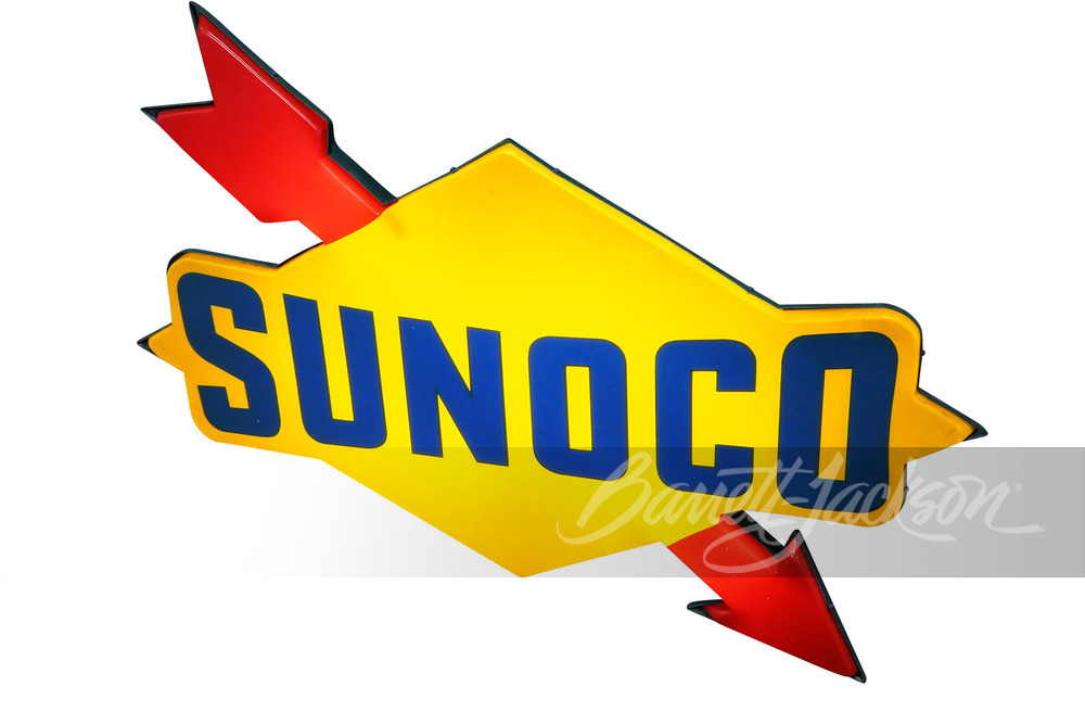 SUNOCO OIL LIGHT-UP SIGN