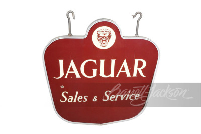 CIRCA 1950S JAGUAR AUTOMOBILES PORCELAIN SIGN - 2