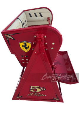 CUSTOM-MADE FERRIS WHEEL SEAT IN FERRARI REGALIA