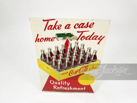 1959 COCA-COLA TIN SIGN