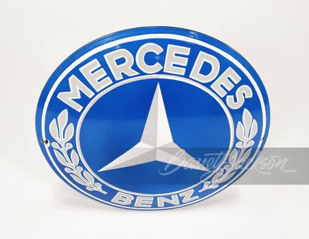 1940S-50S MERCEDES-BENZ PORCELAIN SIGN