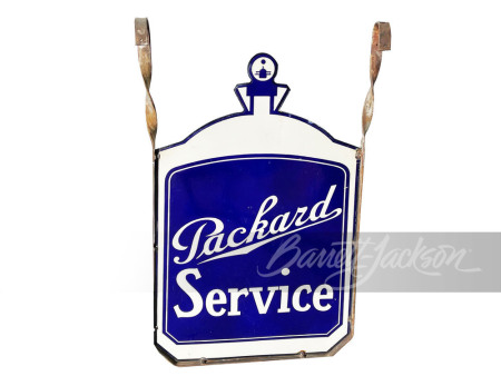 1930S PACKARD RADIATOR PORCELAIN SIGN