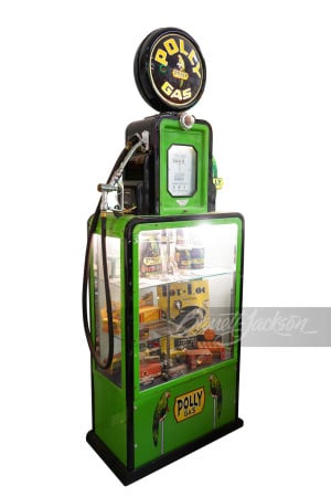 1930S POLLY OIL WAYNE 50 SHOWCASE GAS PUMP