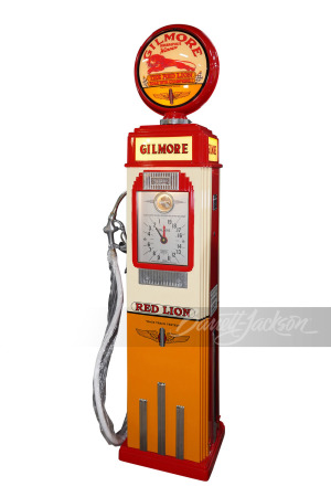 1930S GILMORE RED LION GASOLINE TOKHEIM 36B GAS PUMP