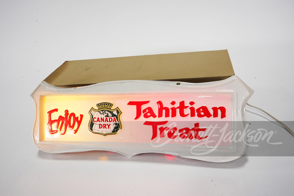 EARLY 1960S CANADA DRY LIGHT-UP SIGN