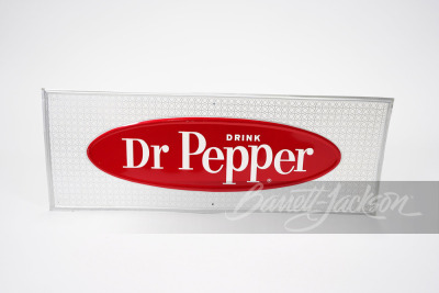 1960S DR PEPPER TIN SIGN