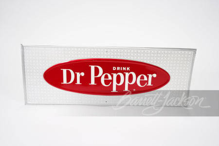 1960S DR PEPPER TIN SIGN