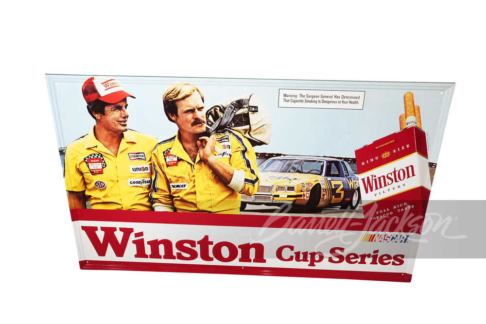 1982 NASCAR WINSTON CUP SERIES TIN SIGN