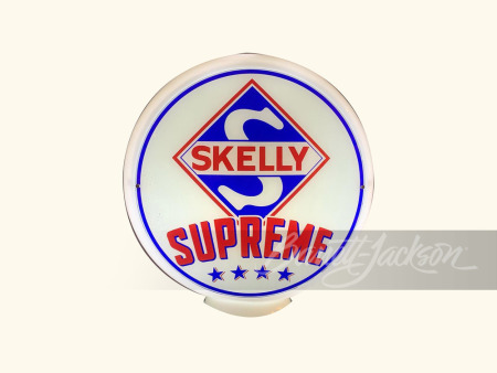 CIRCA 1946 SKELLY SUPREME GAS PUMP GLOBE