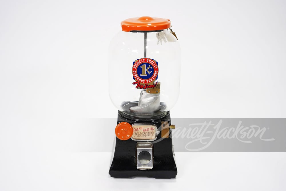 1930S NORTHWESTERN MODEL #31 COIN-OPERATED PEANUT MACHINE