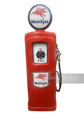 LATE 1940S MOBILGAS MARTIN & SCHWARTZ MODEL #80 GAS PUMP