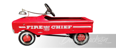 1960S AMF FIRE CHIEF CAR #503 PEDAL CAR - 2