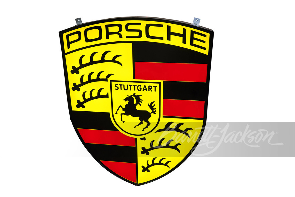 NEWER PORSCHE LIGHT-UP SIGN