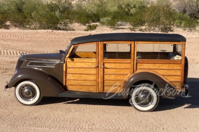 1937 FORD MODEL 78 WOODY SEDAN - 6