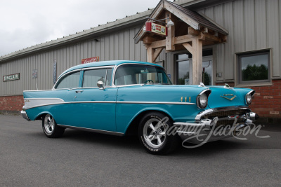 1957 CHEVROLET BEL AIR CUSTOM 2-DOOR POST - 5