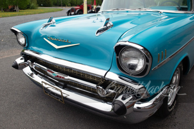 1957 CHEVROLET BEL AIR CUSTOM 2-DOOR POST - 10