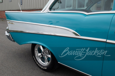 1957 CHEVROLET BEL AIR CUSTOM 2-DOOR POST - 12