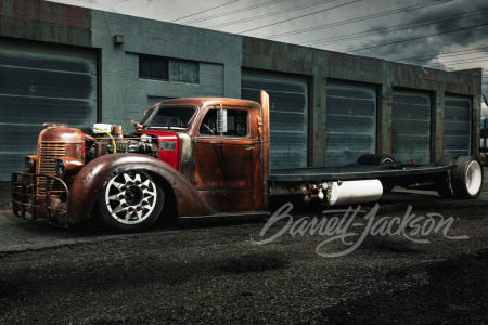 1938 DIAMOND T RAT ROD CUSTOM CAR HAULER "LONG HAUL"