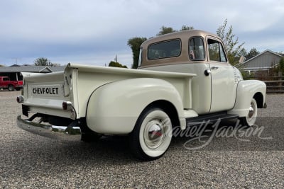 1952 CHEVROLET 3100 5-WINDOW PICKUP - 6