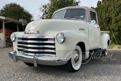 1952 CHEVROLET 3100 5-WINDOW PICKUP - 7