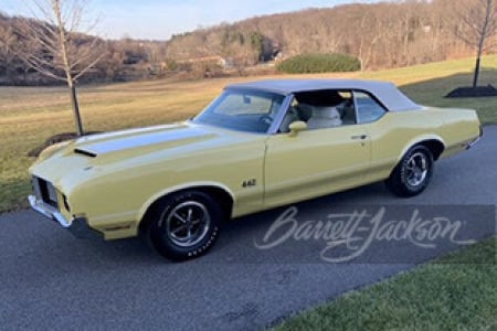 1972 OLDSMOBILE CUTLASS 442 CONVERTIBLE