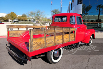 1950 CHEVROLET 3600 5-WINDOW FLATBED TRUCK - 2