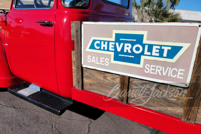 1950 CHEVROLET 3600 5-WINDOW FLATBED TRUCK - 13