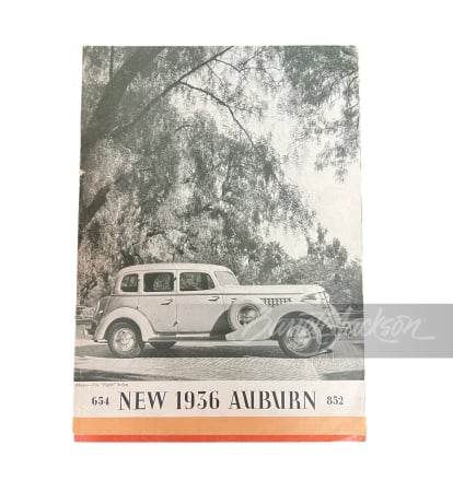 1936 AUBURN 654 & 852 BROCHURE