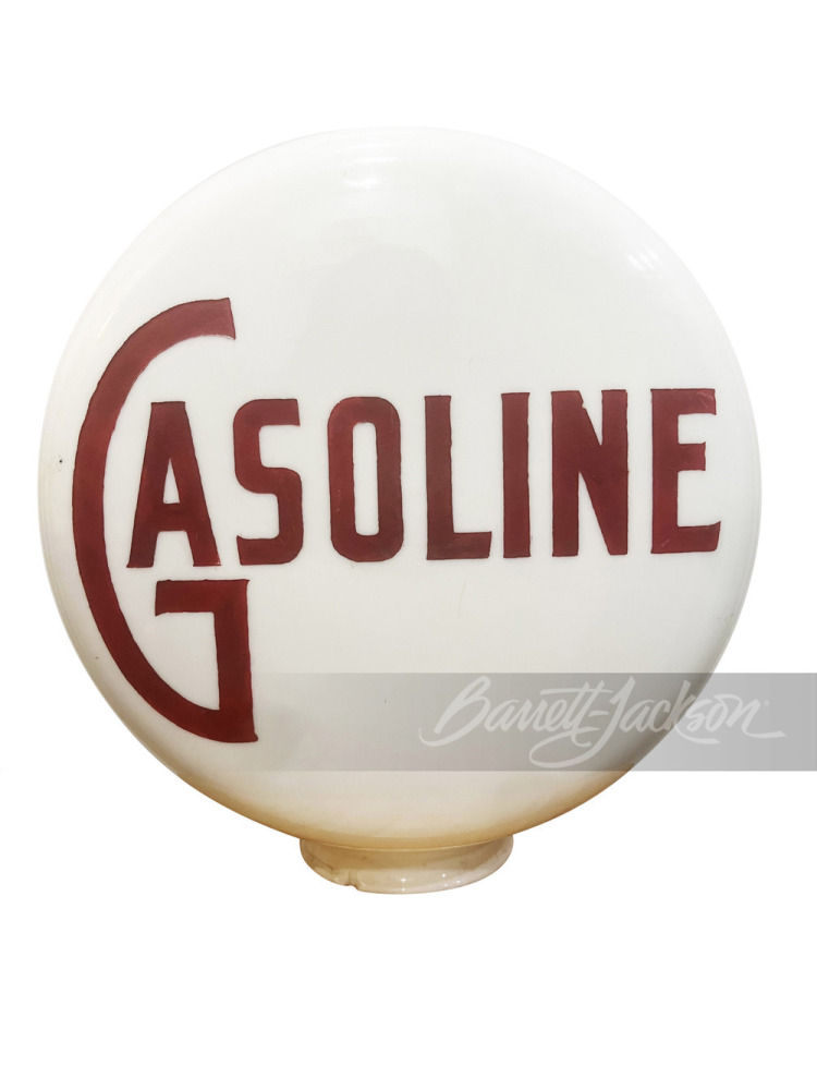 1920s Gasoline one-piece gas pump globe