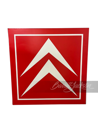 LARGE CITROEN AUTOMOBILES PORCELAIN SIGN