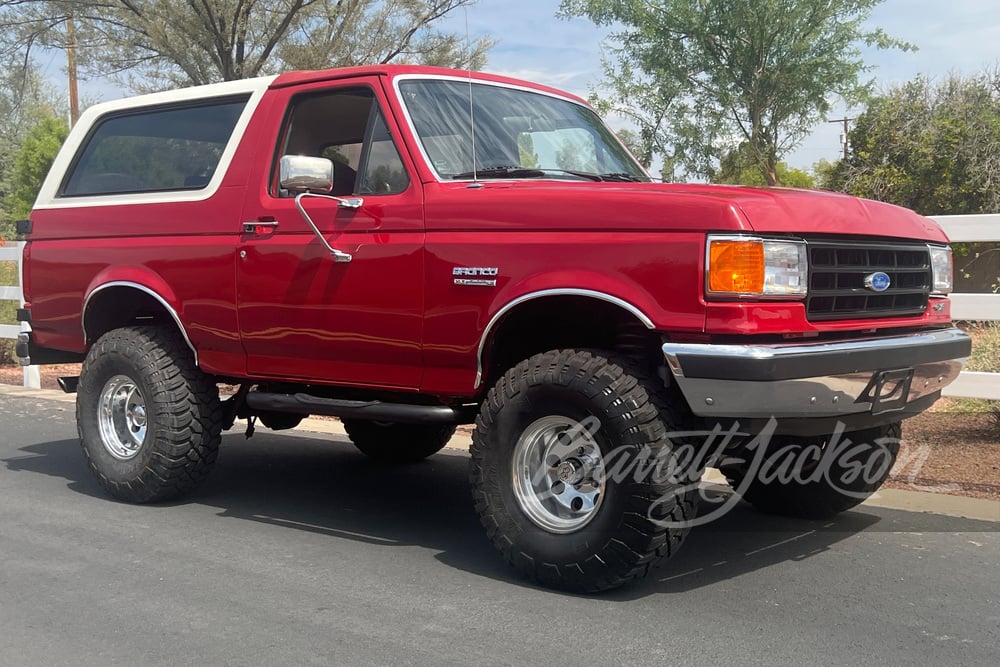 1989 FORD BRONCO CUSTOM SUV