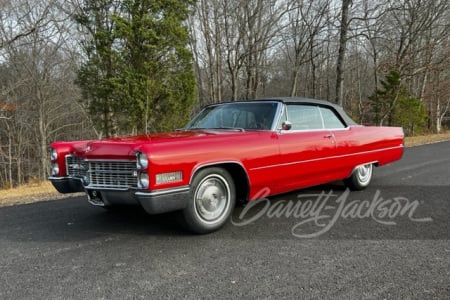 1966 CADILLAC DE VILLE CONVERTIBLE