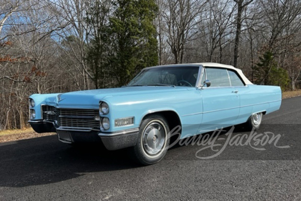 1966 CADILLAC DE VILLE CONVERTIBLE