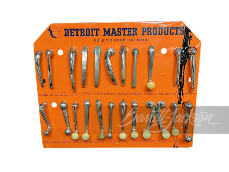 1930S DETROIT MASTER PRODUCTS METAL COUNTERTOP DISPLAY