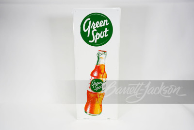 1950S GREEN SPOT SODA SIGN