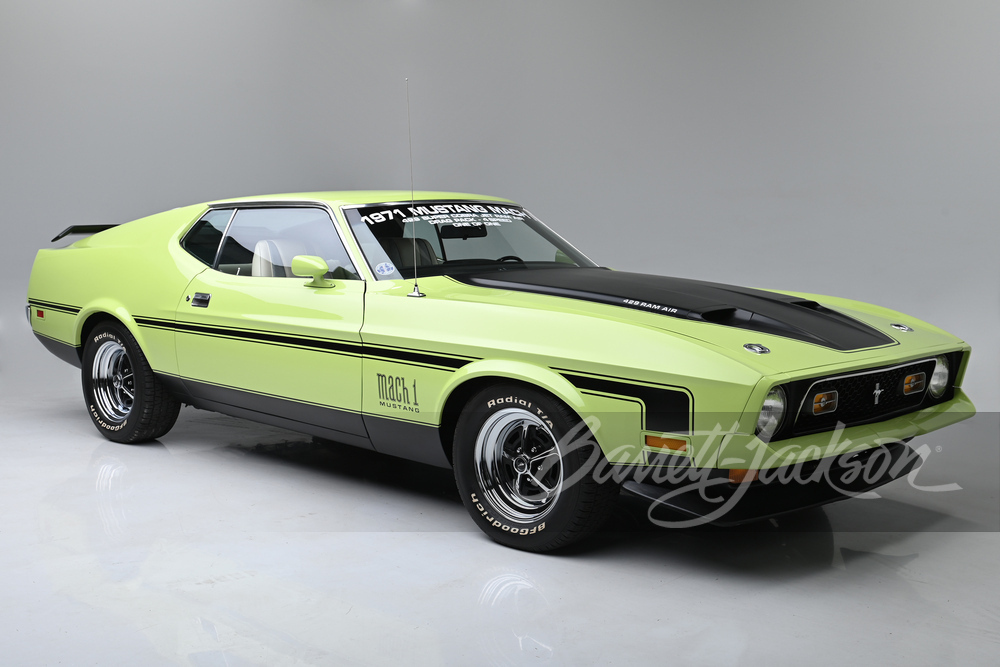 1971 FORD MUSTANG MACH 1 SCJ