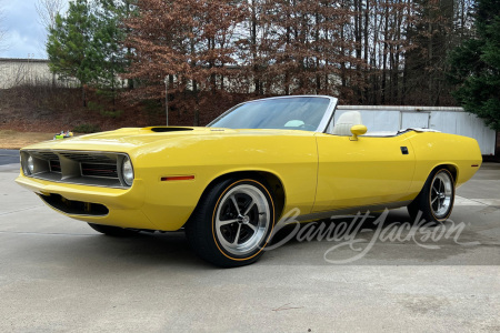 1970 PLYMOUTH 'CUDA CONVERTIBLE