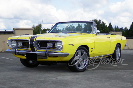 1967 PLYMOUTH BARRACUDA CUSTOM CONVERTIBLE