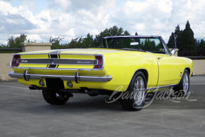 1967 PLYMOUTH BARRACUDA CUSTOM CONVERTIBLE - 2