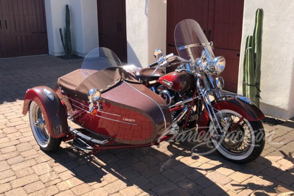 1996 HARLEY-DAVIDSON CUSTOM MOTORCYCLE WITH SIDECAR